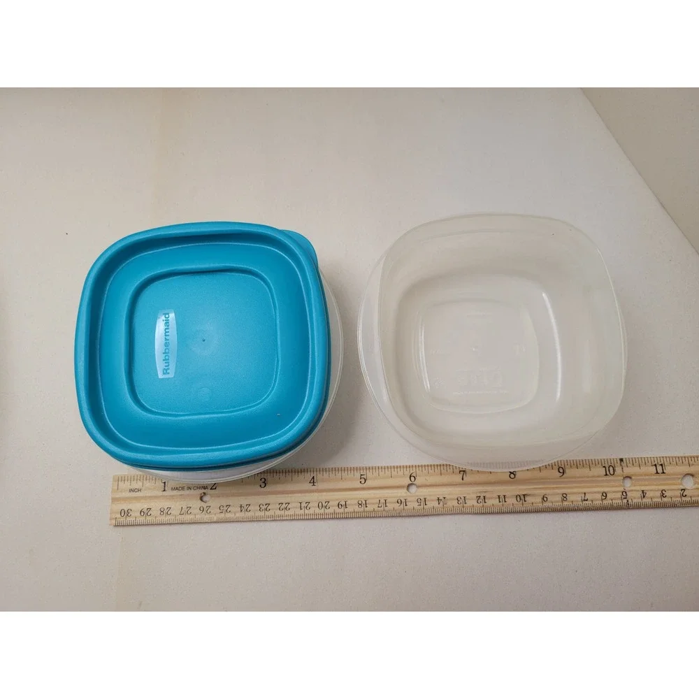 VNT Lot Food Storage Rubbermaid EasyFind Servin'Saver #2 Square Ekco Storemates